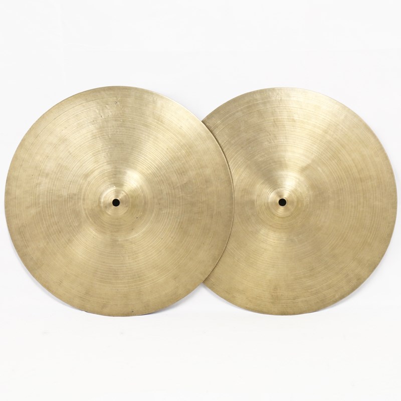 Zildjian Istanbul K Zildjian HiHats 14 pair Old stamp IVb 1959の画像